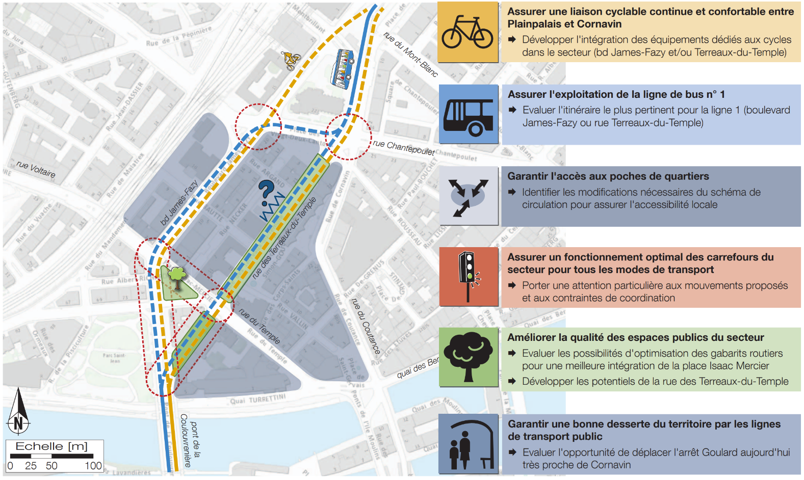 Tram Terreaux-du-Temple : adaptation des infrastructures tramway